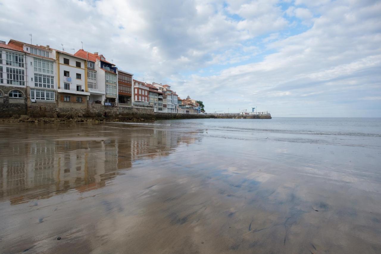 Hotel Playa De Luanco Exteriör bild
